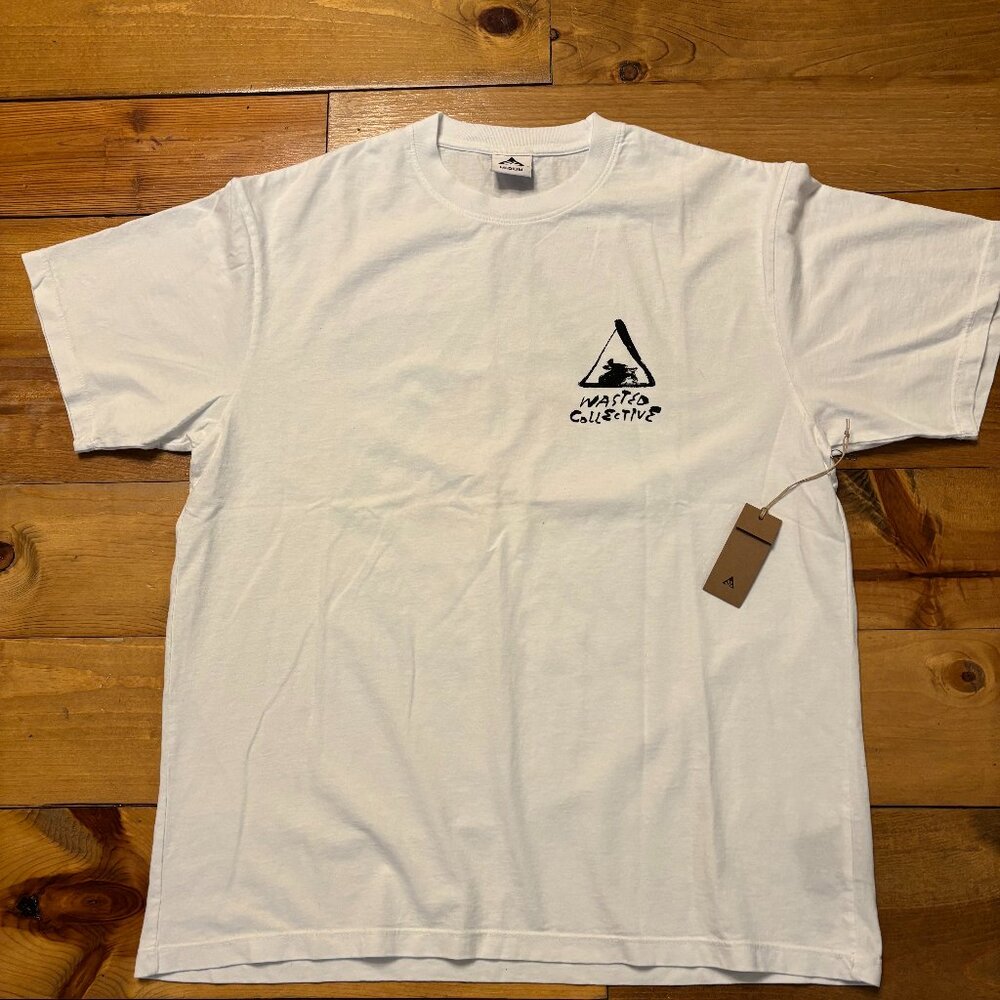 Wasted Collective White Tee Medium